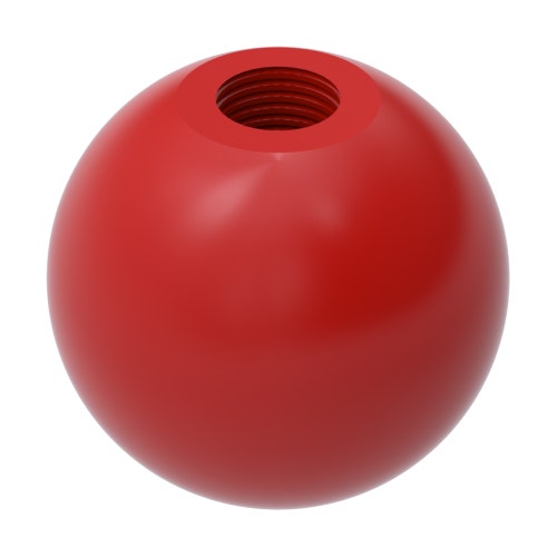 Knob - threaded brake handle