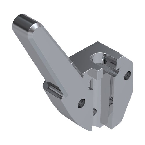 Bracket - lh grass catcher