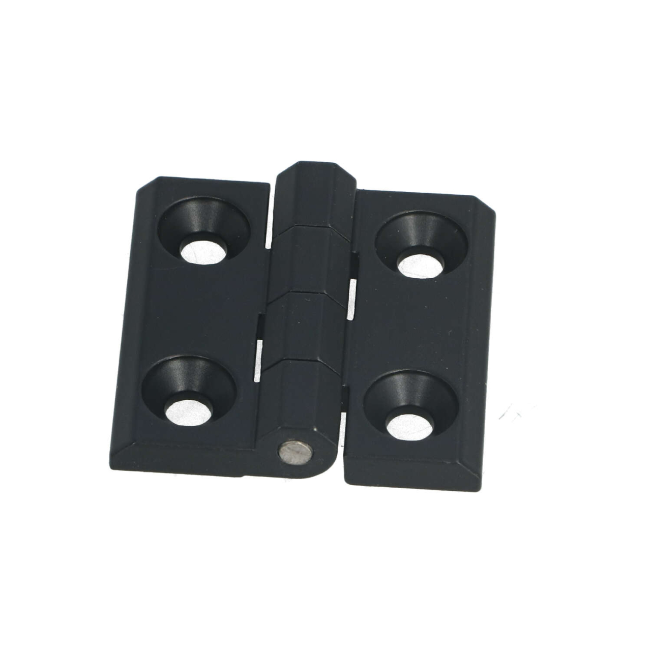Hinge-die cast zinc,blk powder coated