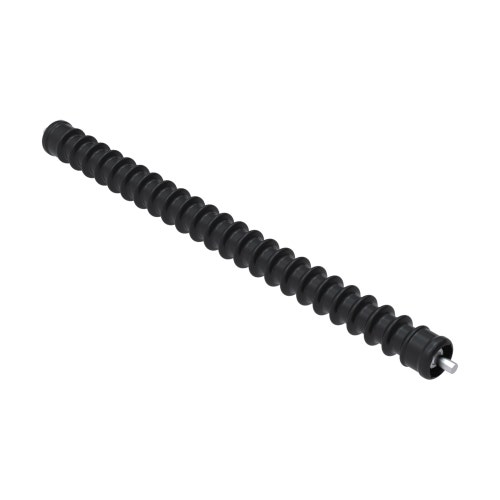 Roller - grooved uhmw polyethylene