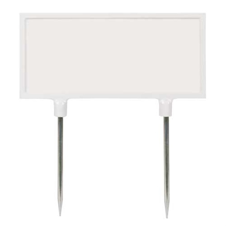 Sign - white plain no decal