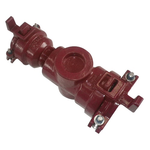 Leemco reducer - 4 x 2.5 bell x bell