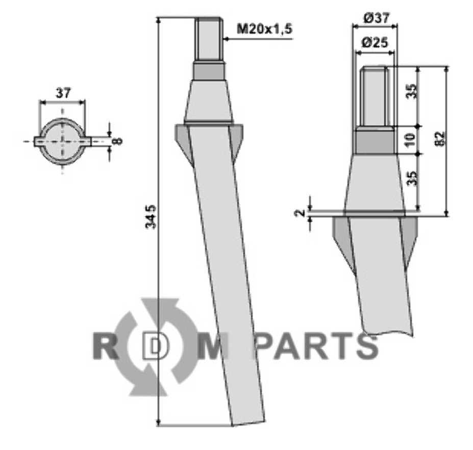 Rotoregtanden