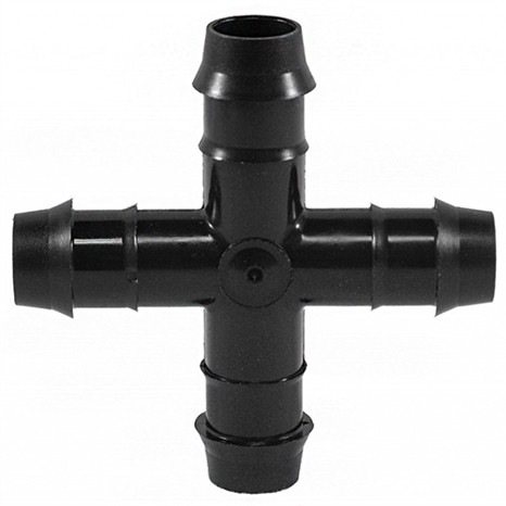 Rain bird xfd drip cross - 17 x 17 x 17 x 17mm barb