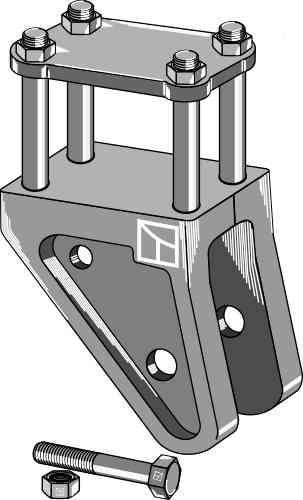 Holder compl. with stud bolt and bolt