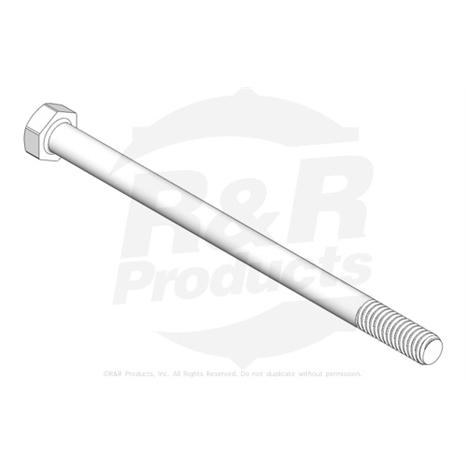 Bolt - hex hd 5/16-18 x 5 gr5