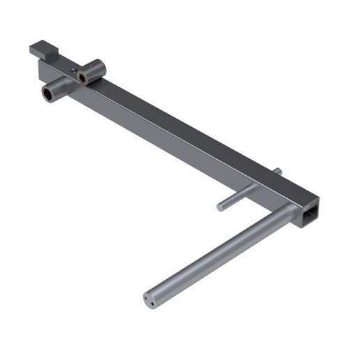 Outrigger arm assy - lh black