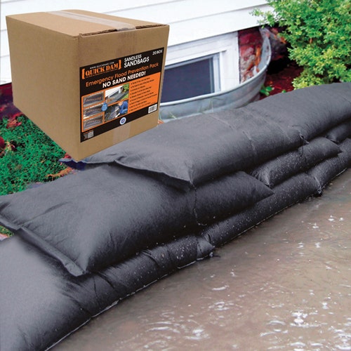 Quick dam flood bags - 12" x 24" - 20/box
