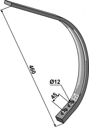 Lower part 45 x 20