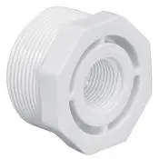 Verloopring binnen- x buitendraad - PVC drukfitting dunwandig