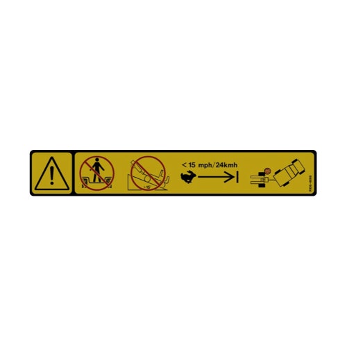 Autocolante - aviso