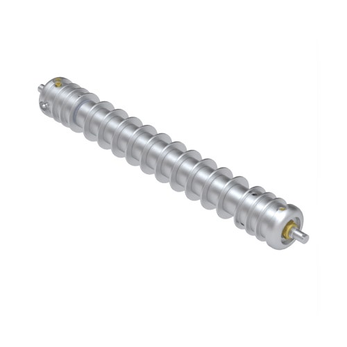 Roller - grooved repairable steel