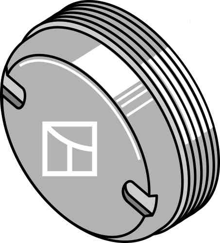 Housing - M64x2 fitting for Simba P14594