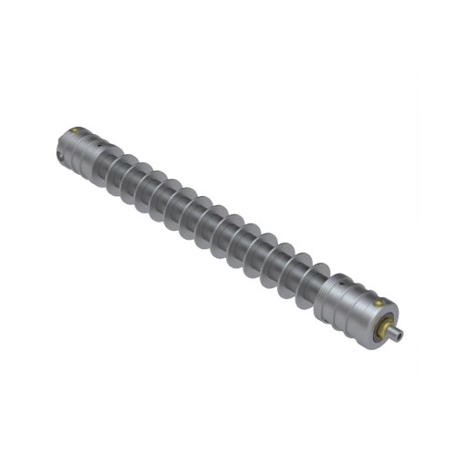 Roller - grooved repairable steel