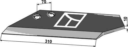 Replacement wings - typ Landsberg-Pöttinger, left fitting for Landsberg 965.50.020.0