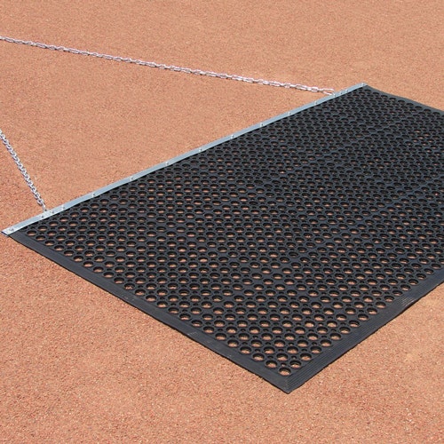 Descatalogado - estera borradora de arrastre - 6.5' x 4' con cadena de remolque