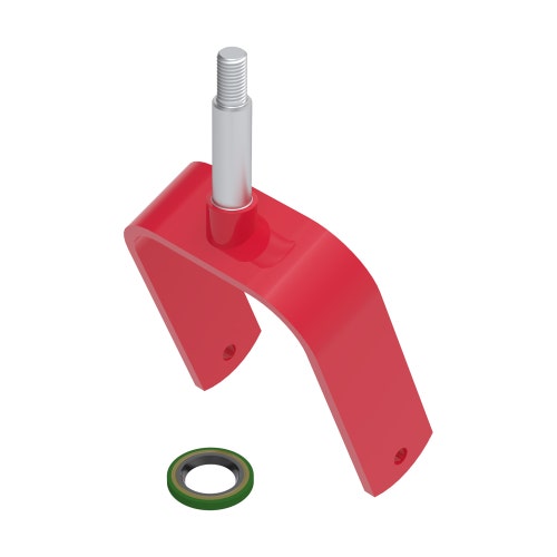 Caster fork assy incl seal 6.25 in inside