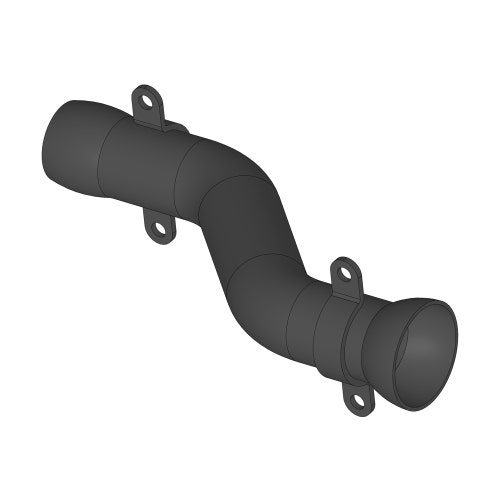 Exhaust pipe assy