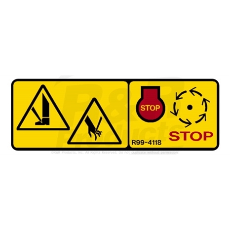 Decal - warning
