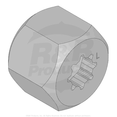 NUT - COUPLING RH