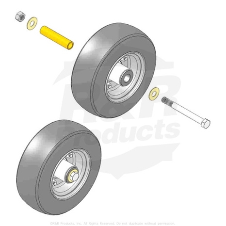 Caster wheel kit