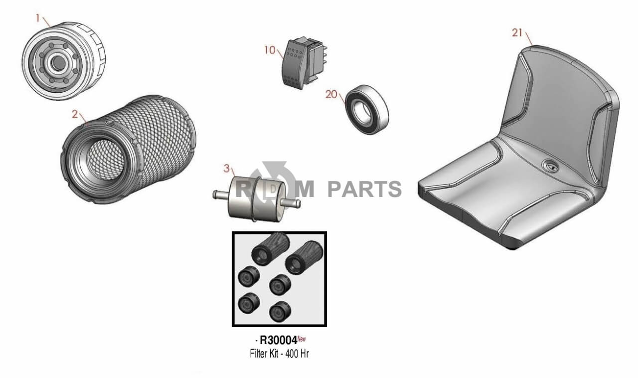 Replacement parts for Toro Workman 2100 & 2110 Parts