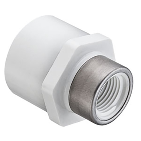 3/4x1 pvc red female adapter (soc x srfpt) s