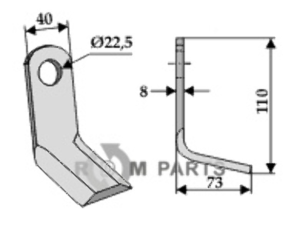 RDM Parts Y-blade