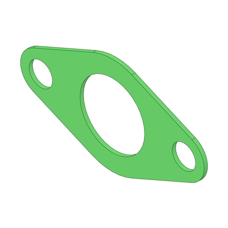 Gasket - carb mounting