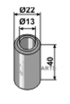 Bøsning 63-dop-61