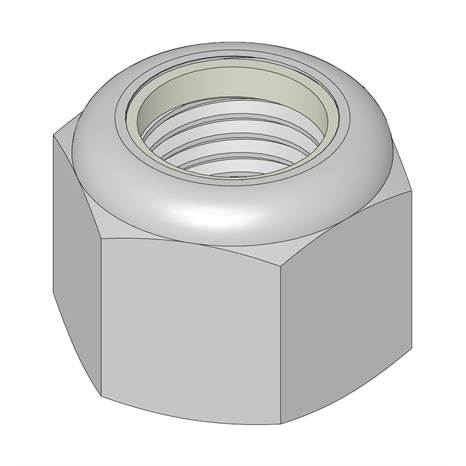 Locknut - 3/8-24 jam nylon