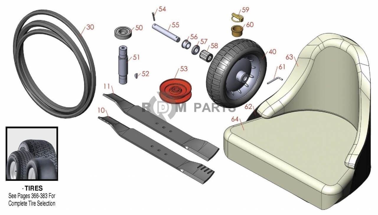 Replacement parts for Jacobsen HR-15 Parts