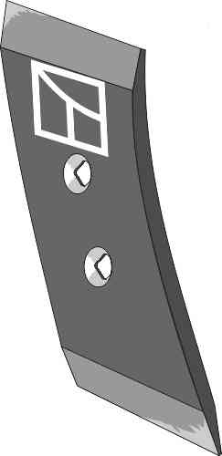 Schaarpunt S1W R - 70x12 - rechts passend voor Lemken 3365534
