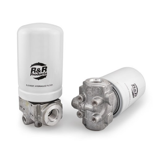 Oil filter & head assy - hyd