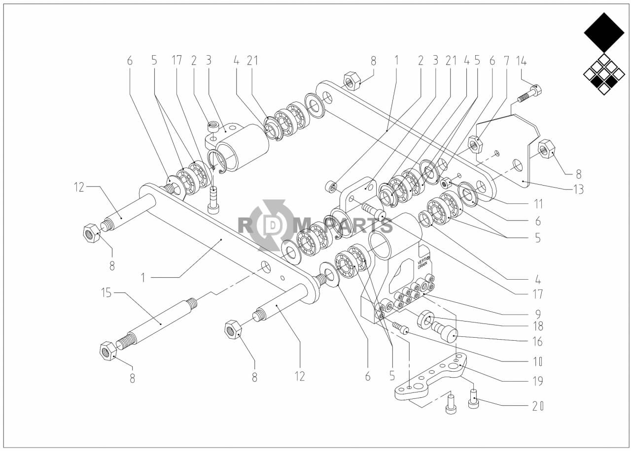 Replacement parts for VD7621 Penhouder