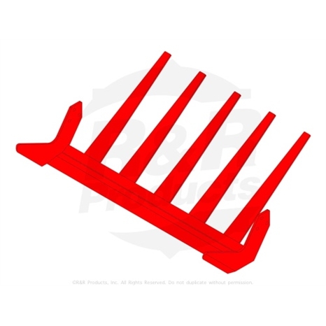 Sod blade - 24 formed w/12" tapered fingers