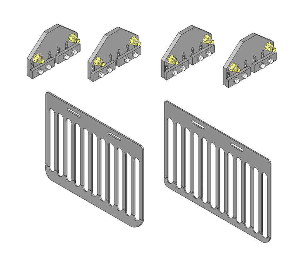 Conversion kit - needle tine 