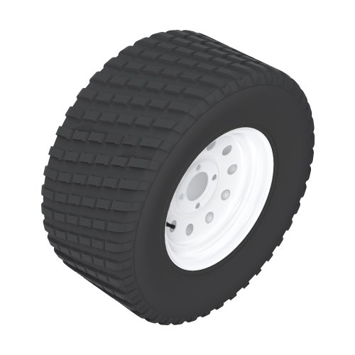 Tire & wheel - 24x9.50-12 (4 ply) multi trac