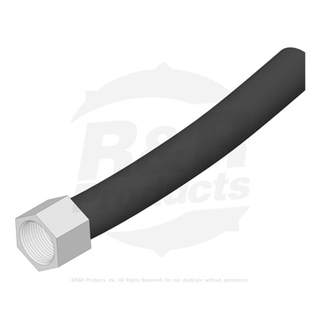 Hydraulic hose assy - rear lift cylinder