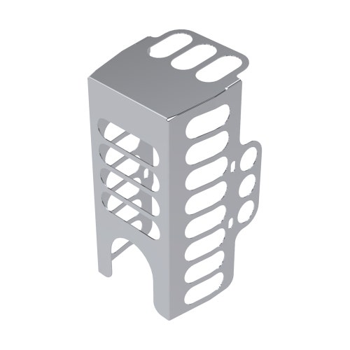Grille - muffler - stainless