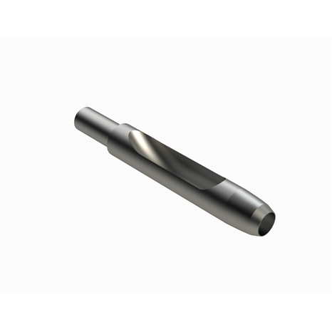 Alloy machined side-eject tine - .375mt x 3.500l x .450od
