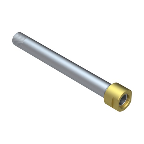 Axle assy - with bushing - caster