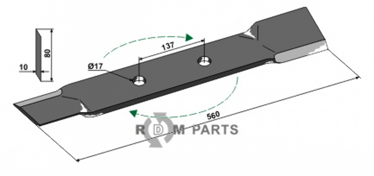 RDM Parts Knives