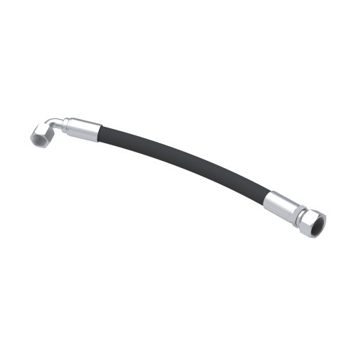 Hydraulic hose assy - mow block/tank