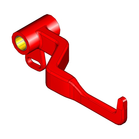 Lift arm assy - rh - red