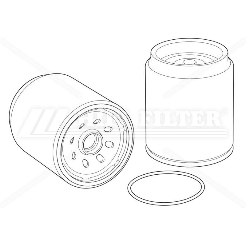 Fuel water separator filter passend voor donaldson p 95-9163