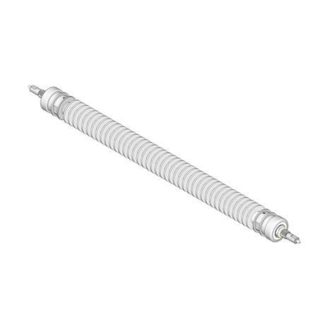 Roller - grooved repairable steel