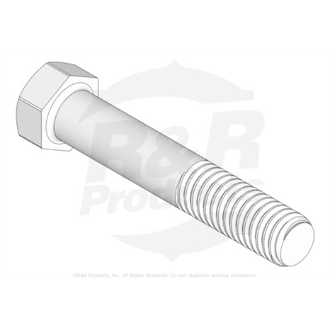 BOLT - HEX HD 7/16-14 X 2-1/2