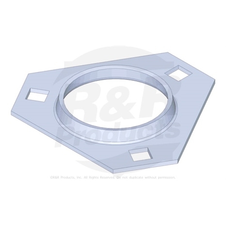 Flange - fast connect assy