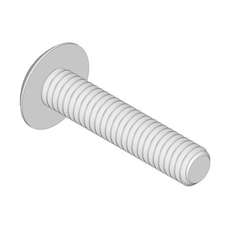 Screw 5/16-18x1.5 - rnd slotted